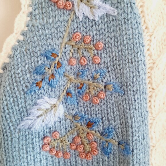 Vintage Huntington Ridge Knit Vest Size L - Picture 4 of 7